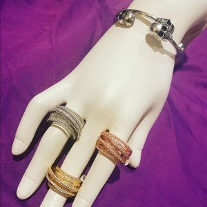 New! Cubic Zirconia Ring